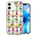 thumbnail image 1 of MUNDAZE Apple iPhone 12 Mini Summer Beach Cute Gnomes Sand Castle Shells Palm Trees Double Layer Phone Case Cover, 1 of 4