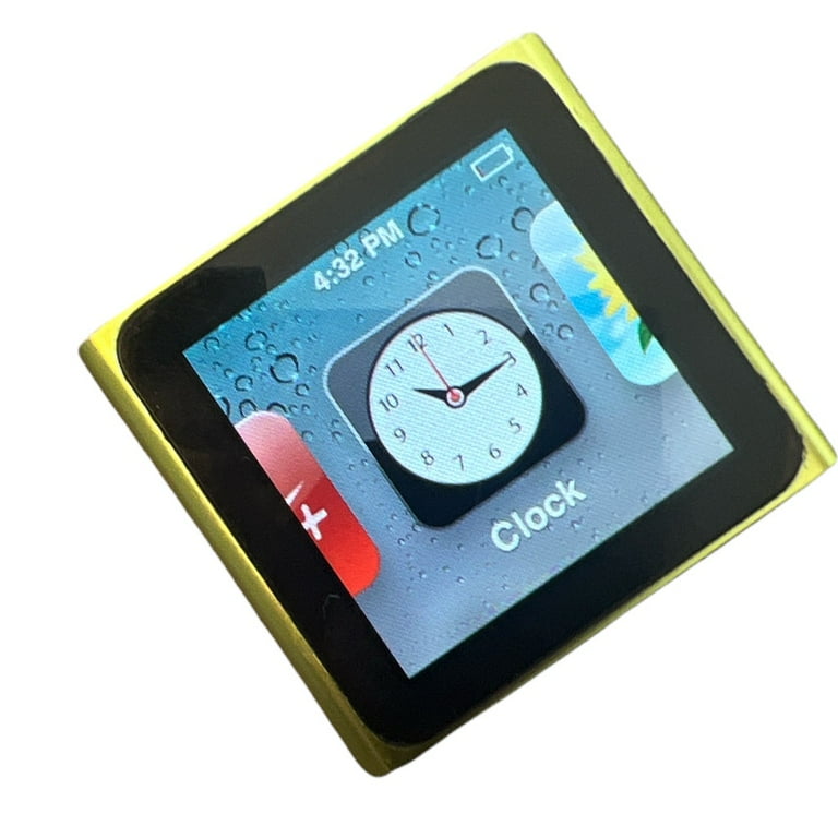 Pre-Owned iPod Nano 6th Gen 8GB Green, MP3 Music Player - Walmart.com