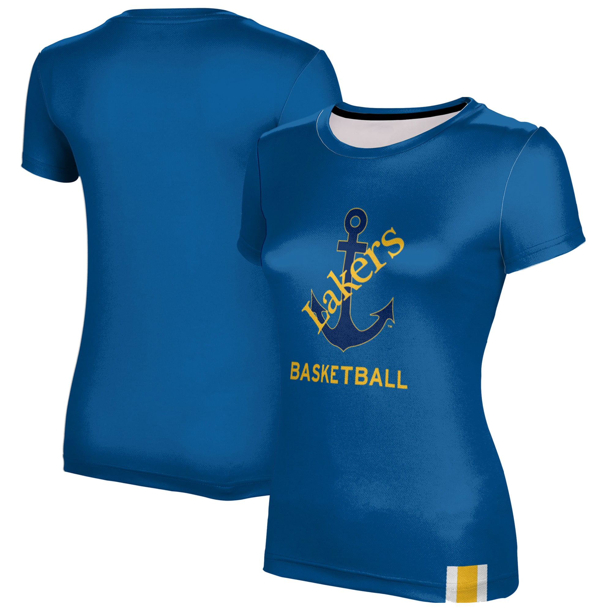 Women's Royal Lake Superior State Lakers Basketball T-Shirt