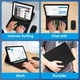 thumbnail image 2 of 10 Inch Keyboard Mouse Bluetooth-compatible for Pad Laptop Tablet (Black) Sywqhk Para estrenar, 2 of 4