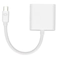 thumbnail image 1 of Adaptateur Mini DP vers VGA, Supporte 10bit Entièrement Compatible Mini DisplayPort vers VGA Convertisseur pour Téléviseurs Moniteurs pour Projecteurs Moniteurs, 1 of 8