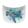 thumbnail image 2 of KUIFORTI Turtle Car Hood Cover Washable Hood Covers for Cars Novelty Automotive Exterior Accessories Elastic Polyester Fabric Hood Cover Suitable Most Cars Sedans, 2 of 6