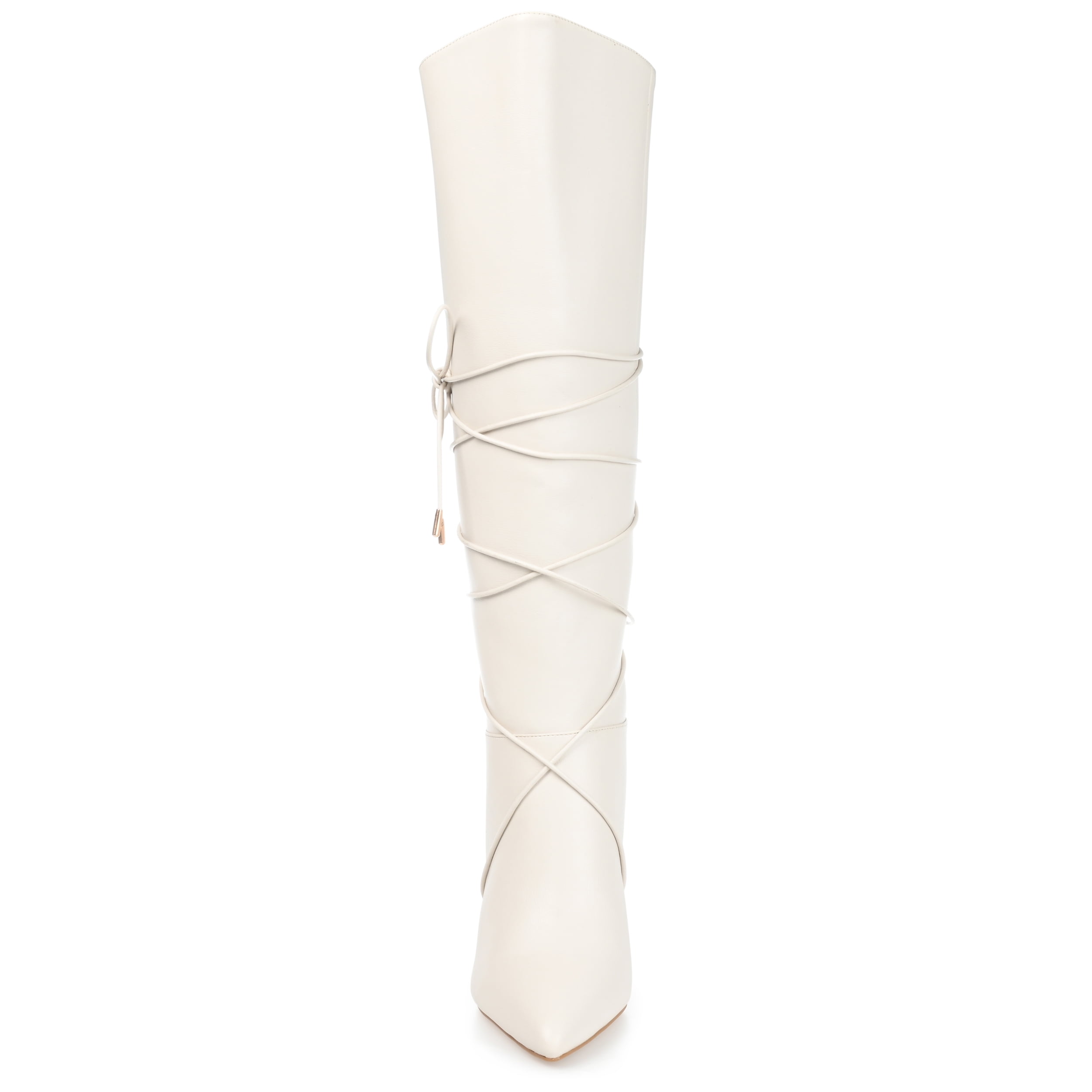 Journee Womens Kaavia Comfort System Pointed Toe Knee High Boots