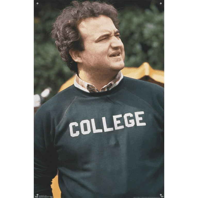 John belushi top college sweatshirt