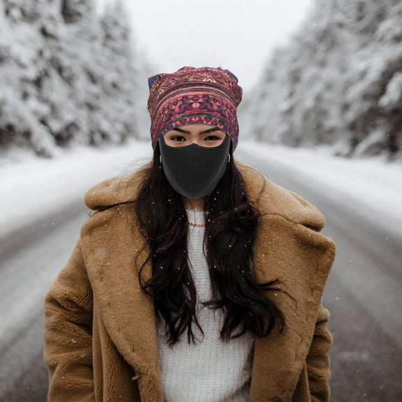 WHAMVOX Windproof Hood Breathable Balaclava Motor Bike Face Masks Facial Men and Women Black