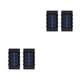 thumbnail image 4 of Toystoory 2 piezas Patio trasero luz Solar recargable camino pasarela lámpara de pared jardín detección luces de cubierta iluminación 8LED blanco 2piezas, 4 of 6