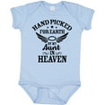 thumbnail image 3 of Inktastic Handpicked for Earth by My Aunt in Heaven with Angel Wings Boys or Girls Baby Bodysuit, 3 of 5