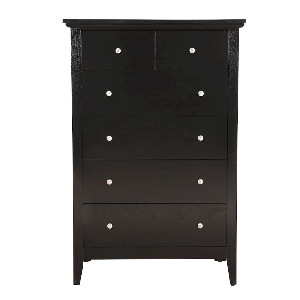 Glory Furniture Hammond Chest in Black Color