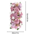 thumbnail image 6 of Wedding Venue Flower Arrangement Simulation Silk Flower Finished Product Flower Decoration Flower Arrangement T-Table Road Guide Wedding Floral, 6 of 9