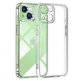 thumbnail image 1 of Shockproof Clear Silicone Soft TPU Case For iPhone 16 15 14 13 12 11 Pro Max Plus Mini Clear Full Back Cover Shell Bumper Fundas for iphone13 Pro(6.1"), 1 of 5