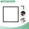 thumbnail image 2 of 2-Pack Dried Flower Frame, 8 x 8 Inch Double Acrylic Wooden Dried Flower Photo Floating Frame [Black], 2 of 7