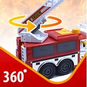 Vebo Toddlers Kids Police & Fire Play Vehicles, Multicolor
