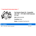 thumbnail image 2 of Fuel Injector Repair Kit - Compatible with 1987 - 1991 GMC V2500 Suburban 5.7L V8 1988 1989 1990, 2 of 2