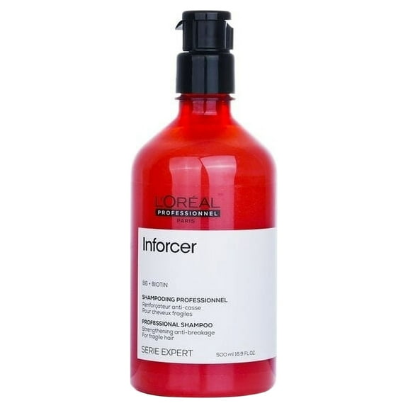 Loreal Serie Expert Inforcer B6 Biotin Shampoo with Pump 16.9 oz