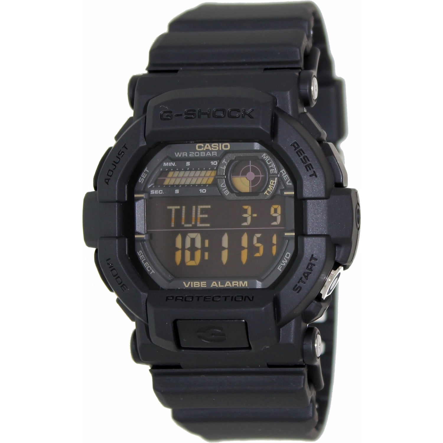 CASIO G-SHOCK GD-350 ブラック Casio Men's G-Shock GD350-1B Digital Resin Quartz Sport Watch