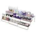 thumbnail image 5 of mDesign Adjustable, Expandable Metal Kitchen Spice Rack Organizer - Matte Satin, 5 of 7