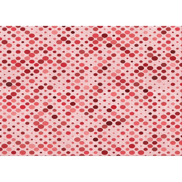 Ahgly Company Machine Washable Indoor Rectangle Transitional Light Red Pink Area Rugs, 5' x 7'