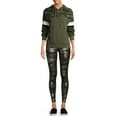 thumbnail image 5 of No Boundaries Juniors Sueded Ankle Leggings, 5 of 5