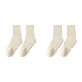 thumbnail image 1 of WILLBEST Calcetas - Calcetines De Tubo Medio Gruesos Y Cálidos Para Mujer, Otoño/Invierno, Con Calcetines De Tubo Largo *2 Unidades, 1 of 3