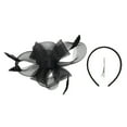 thumbnail image 4 of Hat For Women Wedding Flower Cocktail Mesh Hair Clip Tea Party Headband, 4 of 4