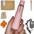 thumbnail image 1 of Electric Felting Needle Machine, Wool Felting Tool, 1-7 Needles Speed Adjustable, Easy to Change Needle for DIY Wool Painting (Pink), 1 of 7