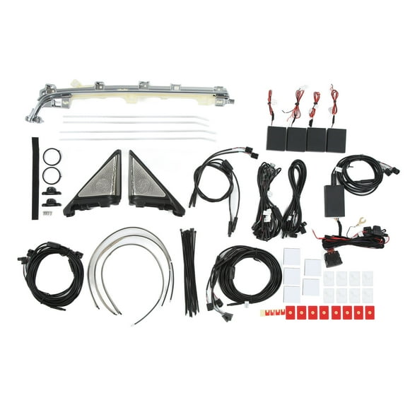 Car Door Light Strip,Upgrades 64 Colors 21 Dashboard Light Strip Car Audio Lights Leading Edge Technology