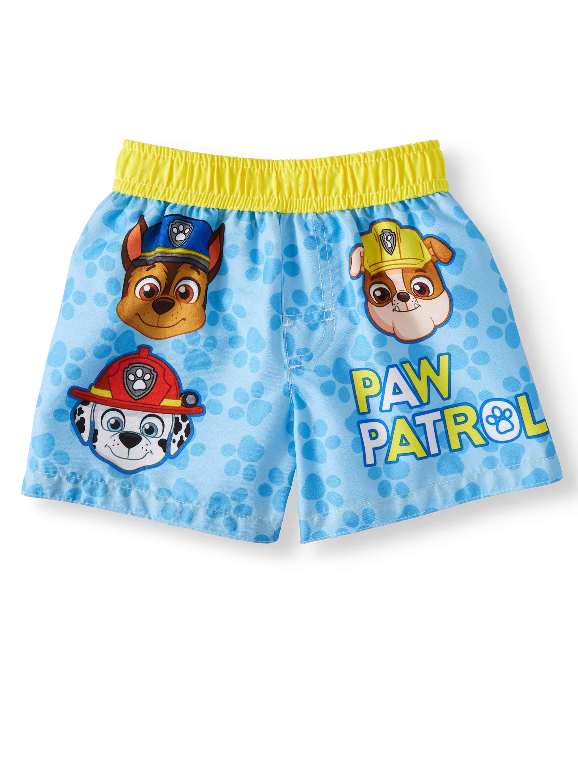 Nickelodeon Paw Patrol Boys Swim Trunks Size 5//6 Comfort Liner Swimming Pants