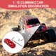 thumbnail image 4 of Placa de Montaje de Control de Cabrestante, Herramienta de Recuperación de Gancho de Cabrestante Metálico Adecuada para Coche Trepador de Control Remoto Axail SCX10 TRX4 Rojo, 4 of 8