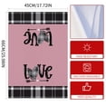 thumbnail image 3 of TOFOTL Soft Towel,Valentines Day Love Print Kitchen Dish Towels Absorbent Quick Drying Cleaning Dishcloth, 3 of 4