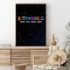 thumbnail image 3 of Póster de Travis Scott Astroworld sin marco, papel Kraft para club, bar, póster vintage, arte de pared, pintura, dormitorio, estudio, pegatinas, 3 of 5