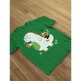 thumbnail image 5 of Tstars Boys Unisex Gifts for Irish St Patricks Day Leprechaun Dragon Clover Kids St Patricks Day Cute Shirts Gift for Boys Irish Shirt Pride Proud Irish Toddler Kids T Shirt, 5 of 6
