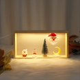 thumbnail image 2 of Soporte de Luz de Noche Navideña, Papá LED, Decoraciones, Soporte de Presentación, Mini Soporte de Decoración de Árbol de Navidad A, 2 of 5