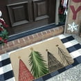 thumbnail image 4 of Christmas Doormat 17x29 Inch, Seasonal Winter Xmas Tree Decorative Door Mat, Non-Slip Rubber Rugs for Indoor Outdoor Entrance Floor Mats DM102, 4 of 6