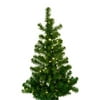 Kurt Adler Indoor 3-Foot Pre Lit Artificial Pine Half Christmas Tree