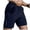 A-Navy165, variant on JAJAHO Men's Athletic Gym Shorts Summer Casual Sports Breathable Quick Drying Loose Fit Drawstring Shorts With Zipper Pockets Versatile Bottoms
