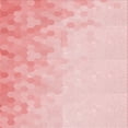 thumbnail image 1 of Ahgly Company Machine Washable Indoor Square Transitional Pastel Red Pink Area Rugs, 7' Square, 1 of 7