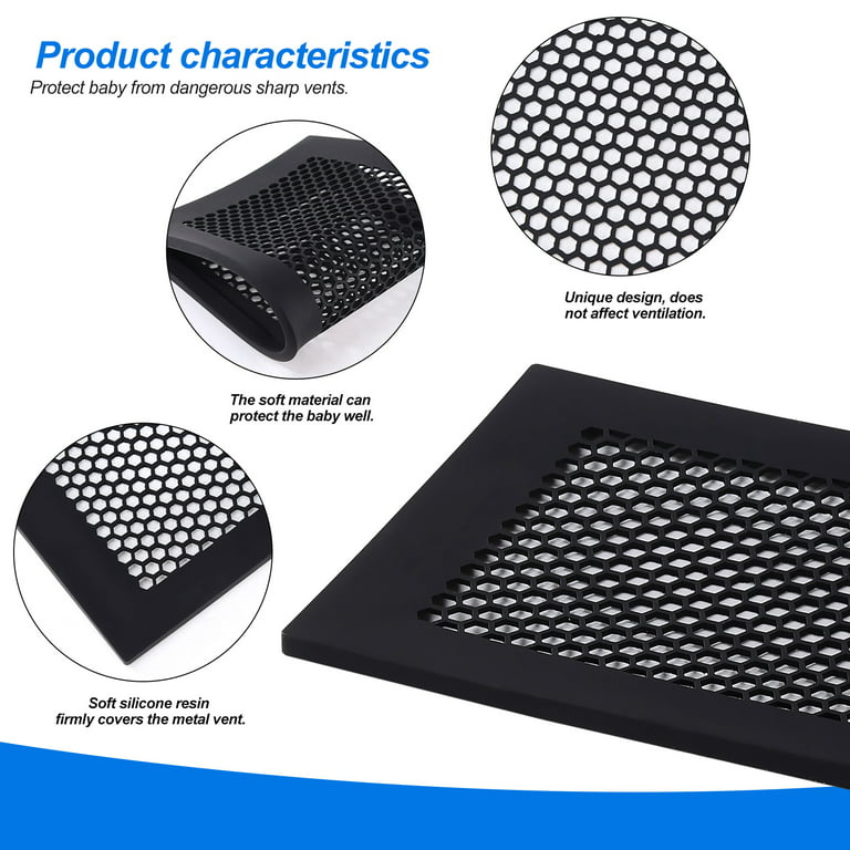Silicone Floor Protect Mat for Baby Vent Cover Soft Seal Register