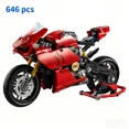 thumbnail image 1 of Panigale V4 R Motorbike Building Blocks Kit Superbike Model Toy for Boys Adults Christmas Gift Home Decoration,D  NOBOX, 1 of 11