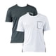 thumbnail image 1 of Camiseta deportiva informal holgada grande para hombre con bolsillo sin costuras de seda de hielo de verano elástica 2 uds, 1 of 7