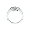 thumbnail image 2 of Diamond Promise Ring in Sterling Silver (1/2 cttw) (I-Color, SI3-I1-Clarity) (Size-8.5), 2 of 3