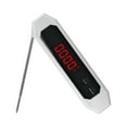 thumbnail image 1 of Digital Food Thermometer with Folding Stainless Steel Probe, Backlit Display, -40°F to 572°F Range, 1-Second Read Time, 1 of 9