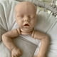 thumbnail image 5 of Reborn Doll Kit Diy Realista Reborn Baby Extremidades Completas Autoensamblaje Sin Pintar Vinilo Suave Simulación Sleeping Baby Diy Niños Playmates 18 Pulgadas Kearding FN002776-00, 5 of 6
