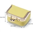 thumbnail image 7 of Genuine Leather Mini Jewelry Box, Vintage-Inspired Leather Coin Purse Jewelry Case Organizer, Mini Jewelry Organizer for Women, Portable Leather Travel Jewelry Storage Case, 7 of 7