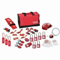 Master Lock Safety Lockout Kit,Valve/Electrical 1458VE410PRE