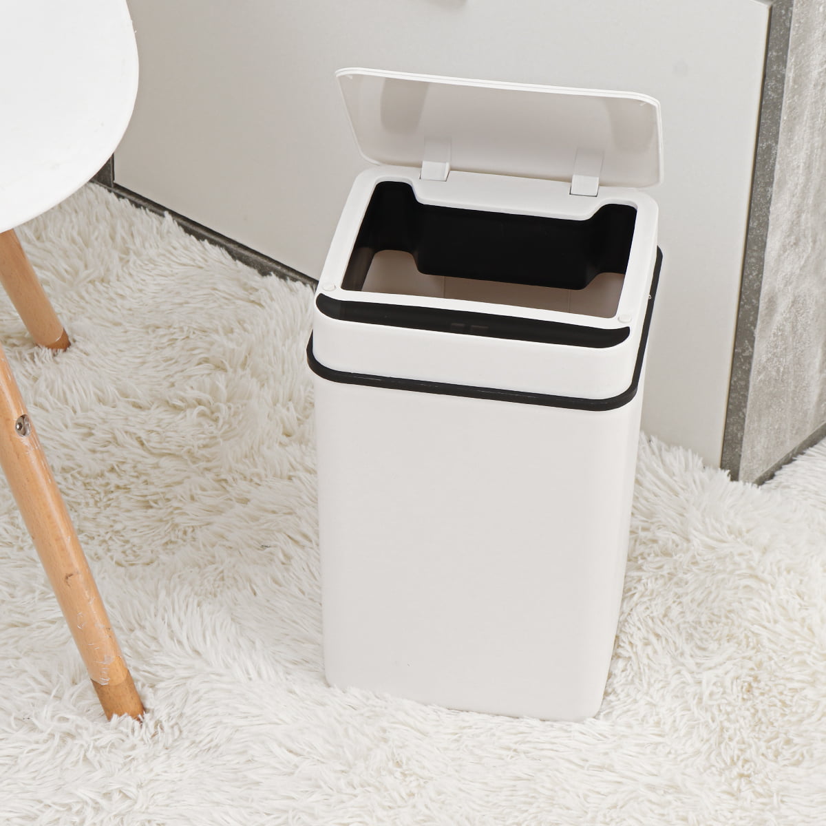 12L Automati Sensor Smart Dustbin Trash Can Trash Waste Kitchen Bathroom Garbage 