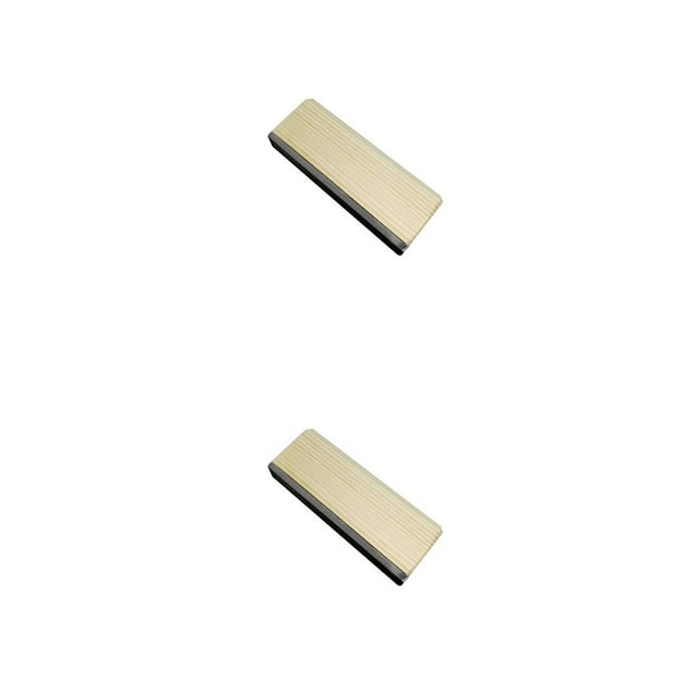 Soidarity Traste de guitarra Crowning File Hard Maple Iron Narrow Dual Edge Tool Suministros para instrumentos No.01 10cm 2piezas Soidarity CBP097314