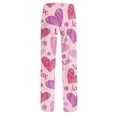 thumbnail image 3 of Patlollav Womens Trousers Pocket Print Pajamas Daily Home Clothes Long Pants, 3 of 6
