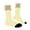 Beige, variant on Unisex Valentines Day Couple Crew Socks Romantic Heart Print Novelty Gift 2 Year Anniversary