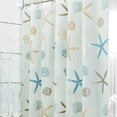 thumbnail image 3 of PEVA Shower Curtain Liner Waterproof Mildew Resistant for Bathroom Showers Standard Size 71 Inches by 79 Inches, 3 of 5