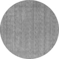 thumbnail image 1 of Ahgly Company Indoor Round Abstract Gray Contemporary Area Rugs, 5' Round, 1 of 1
